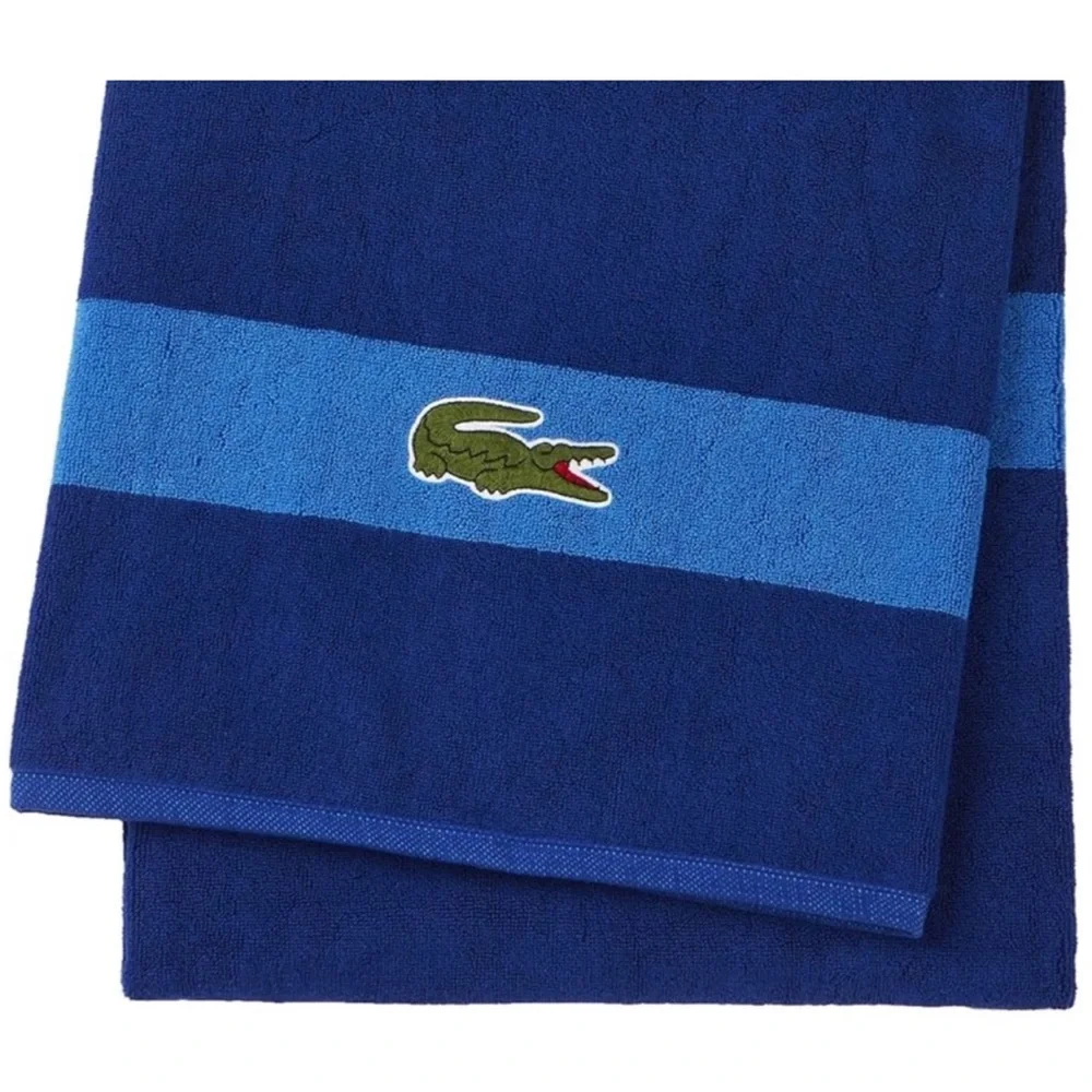 Lacoste blue bath